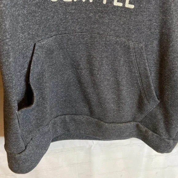 Space Needle Gray Pullover Hoodie - Picture 6 of 9